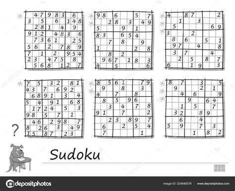 Sudoku Printable Puzzle Difficulty Levels