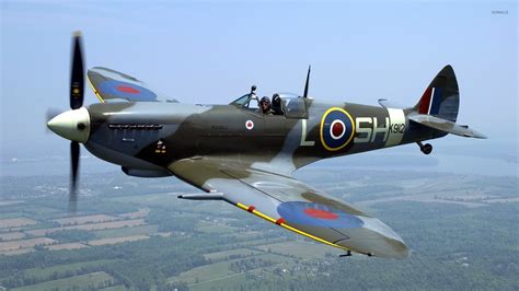 Supermarine Spitfire in flight