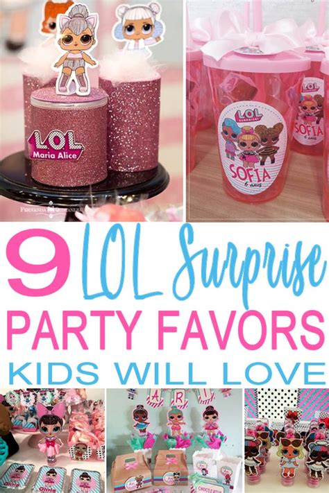 Surprise Party Favors