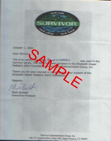 Survivor Authenticity