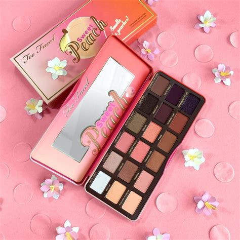 Sweet Peach Too Faced Eyeshadow Palette Shades