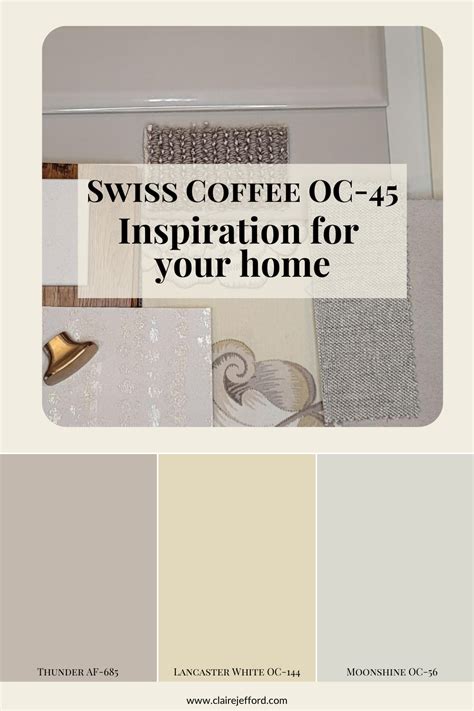 Swiss Coffee Color Palette Inspiration 1