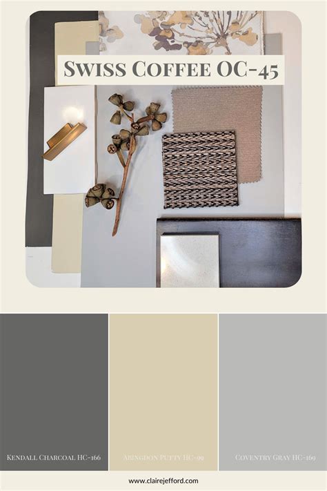 Swiss Coffee Color Palette Inspiration 2