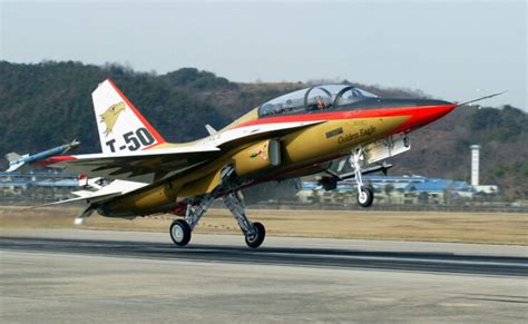 T-50 Golden Eagle Takeoff