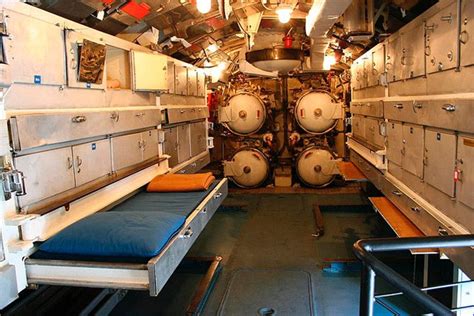 T-class submarine interior