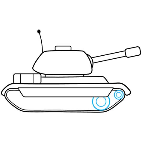 Type 99 Tank Drawing