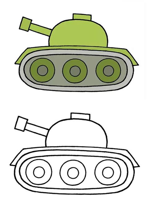 Merkava IV Tank Drawing