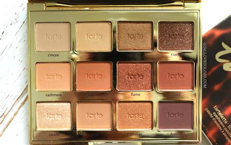 Tarte Toasted Palette Swatches