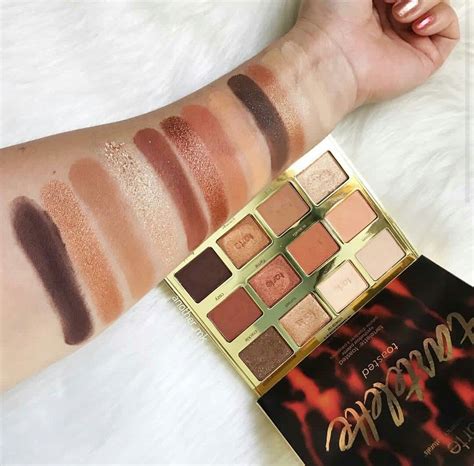 Tarte Toasted Palette Swatches