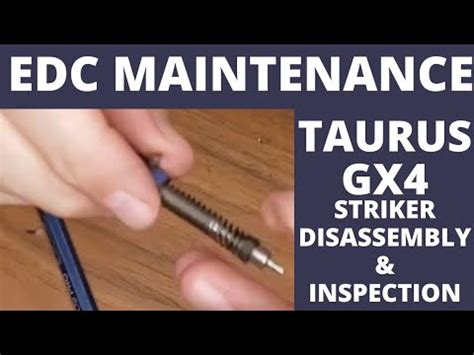 Taurus GX4 Maintenance