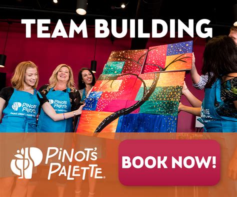 Team Building Event at Pinot's Palette Tustin