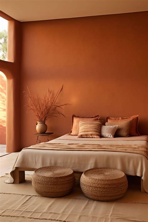 Terracotta Bedroom Colour Palette