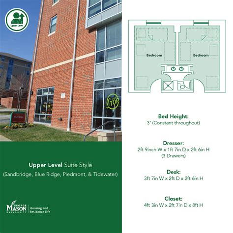 The Mix at GMU Floor Plans