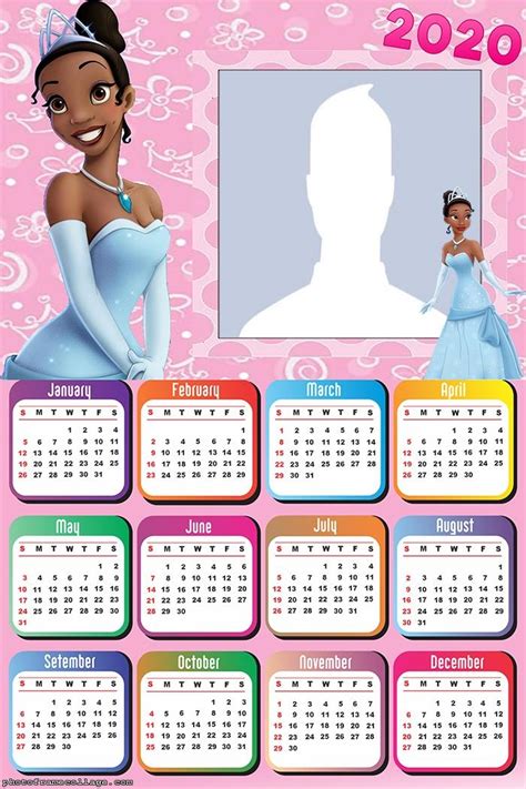 Tiana Calendar Image