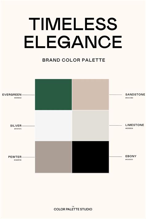 Timeless Wardrobe Colour Palette