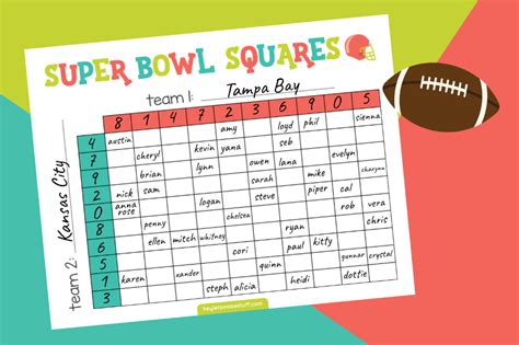 Tips for Hosting a Super Bowl Squares Game