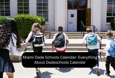 Tips for Staying Organized with the Dade Schools Calendar