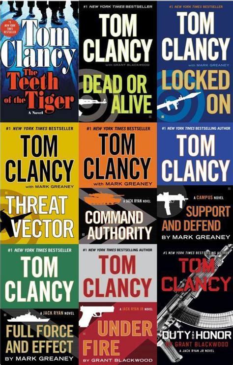 Tom Clancy Book Collection