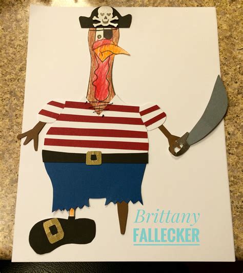 Tom the Turkey as a pirate