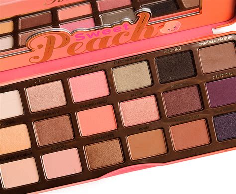 Too Faced Sweet Peach Eyeshadow Palette Dupes