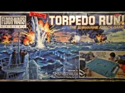 Torpedo Run Board Game Components