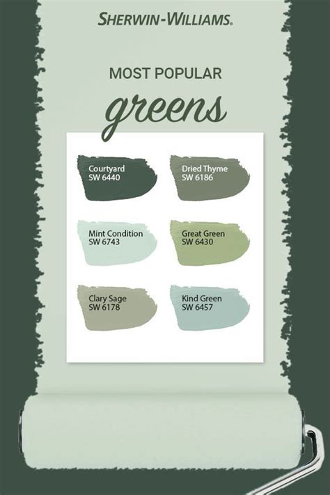 Tranquil Green Paint Colors