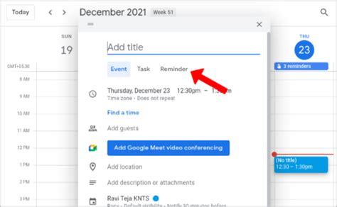 Troubleshooting Google Calendar Reminders