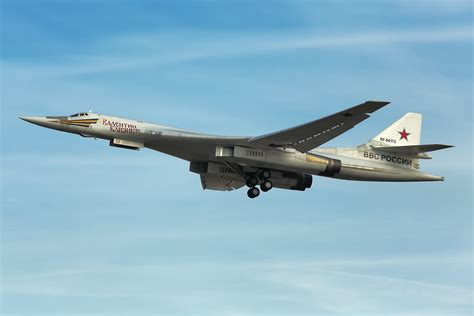 Tu-160 in Flight