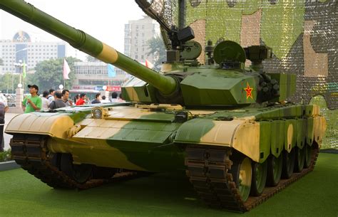 Type 99G Tank on a Training Exercise