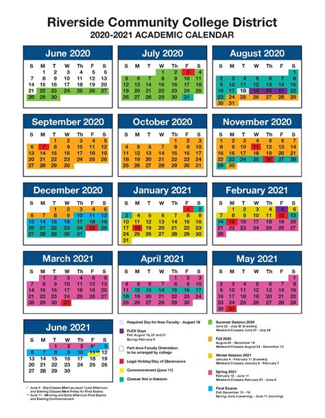 UCR Holiday Calendar Overview