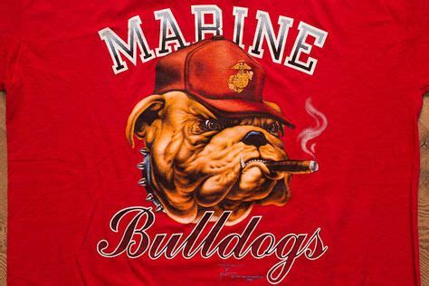 USMC Bulldog Tank Top Design