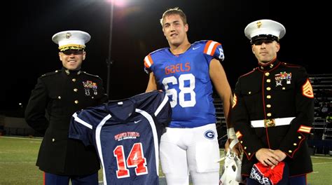 USMC Football Team Spirit