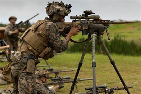 USMC Sniper Rifle Training