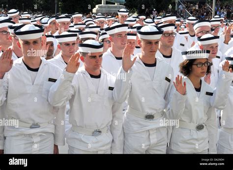 USNA Induction Day Midshipmen