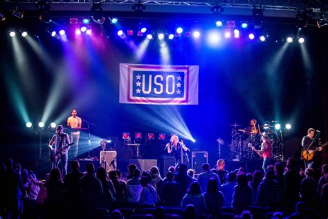 Victoria Whitney at a USO event