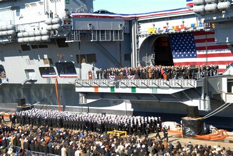 USS George H.W. Bush Commissioning