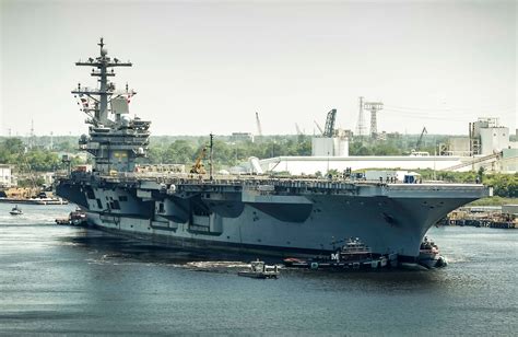 USS George H.W. Bush Maintenance