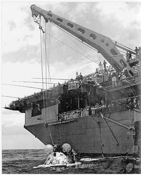 USS Hornet CV-12 Recovery of Apollo 11