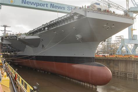 USS John F. Kennedy CVN 79 Dry Dock