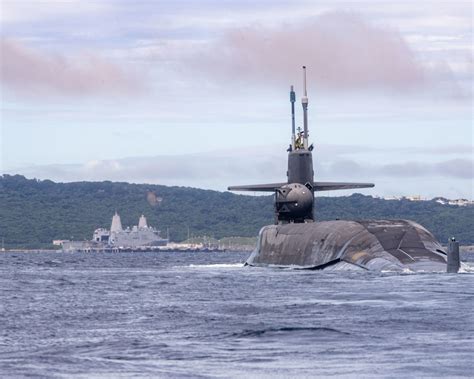 USS Michigan Submarine Operations