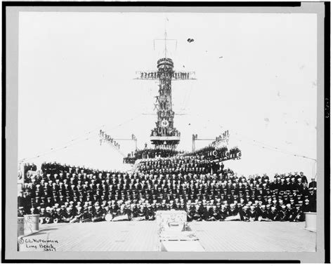 USS New Mexico Crew on Deck