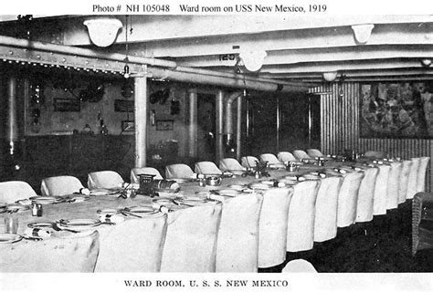 USS New Mexico Mess Hall