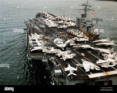 USS Nimitz CVN 68 Flight Deck