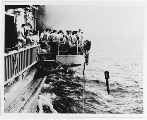 USS Oriskany after fire in 1966