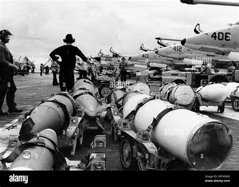 USS Oriskany life rafts in 1966