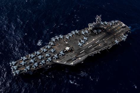 Aircraft on USS Ronald Reagan