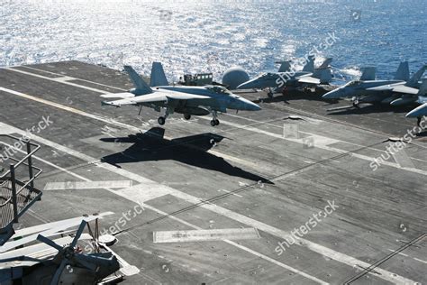 Flight deck of USS Ronald Reagan