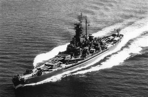 USS South Dakota missions