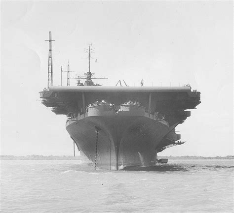 USS Tarawa in 1945