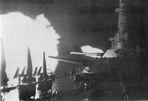 USS Washington firing on Kirishima 2